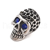 304 Stainless Steel Rhinestone Beads STAS-H446-90AS-01-2