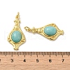 Natural Amazonite Pendants G-C096-03G-02-3