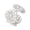 304 Stainless Steel Cuff Rings RJEW-D306-27P-02-2