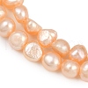 Natural Cultured Freshwater Pearl Beads Strands PEAR-P064-20A-04D-4