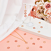 SUNNYCLUE 60Pcs 2 Colors Alloy Enamel Charms ENAM-SC0005-22-4
