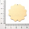 304 Stainless Steel Pendants STAS-U030-08G-3