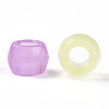 Transparent Luminous Acrylic Beads OACR-N137-34-4