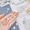 Unicraftale 102Pcs DIY Heart Pendant Making Kits STAS-UN0021-30P-2