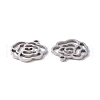Non-Tarnish Hollow 201 Stainless Steel Pendants STAS-G273-14P-2