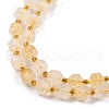 Natural Citrine Beads Strands G-C171-D02-02-4