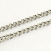 304 Stainless Steel Curb Chain Necklaces NJEW-R223-03-2