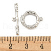 Brass Toggle Clasps KK-A223-14P-6