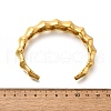 Europe and America Styles 304 Stainless Steel Cuff Bangles for Women BJEW-S165-01G-3