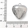 Anti-Tarnish 304 Stainless Steel Pendants STAS-M084-03F-P-3