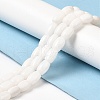 Natural Dyed White Jade Beads Strands G-M402-A01-11-3