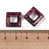 Transparent Electroplate Glass Pendant GLAA-Q101-01A-HR03-3