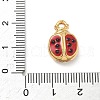 304 Stainless Steel Enamel Pendants STAS-U054-06G-3