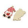 Independence Day Christmas Alloy Enamel Pendants ENAM-V002-02I-G-2