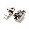 304 Stainless Steel Magnetic Clasps STAS-R140-20AS-2