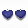 201 Stainless Steel Enamel Charms X-STAS-N088-12-3