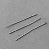 Tarnish Resistant 304 Stainless Steel Flat Head Pins STAS-R046-35mm-1