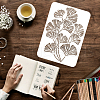 Plastic Reusable Drawing Painting Stencils Templates DIY-WH0202-253-3