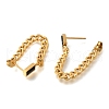 Ion Plating(IP) 304 Stainless Stell Studs Earring EJEW-H008-06G-01-2