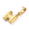 316L Surgical Stainless Steel Charms STAS-G315-01G-H-2