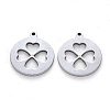 Non-Tarnish 201 Stainless Steel Pendants X-STAS-N092-12-2