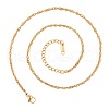 Stainless Steel 2.5mm Singapore Chains Necklaces JS7236-2-2