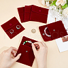 Beebeecraft Square Velvet Jewelry Bags TP-BBC0001-05B-3