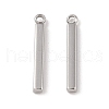 Non-Tarnish 304 Stainless Steel Pendants STAS-G336-03A-P-1