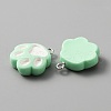 Opaque Resin Pendants RESI-TAC0004-25C-1