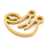 304 Stainless Steel Charms STAS-Z076-02G-2