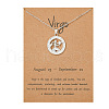 Alloy Constellation Pendant Necklaces PW23032746182-1