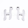 201 Stainless Steel Charms STAS-T044-217P-H-2