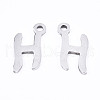Non-Tarnish 201 Stainless Steel Charms STAS-T044-217P-H-2
