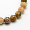 Round Natural Crazy Lace Agate Beads Strands X-G-P058C-01-2