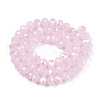 Electroplate Glass Beads Strands EGLA-A044-J8mm-A02-3