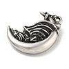316 Surgical Stainless Steel Pendants STAS-Z073-85AS-2