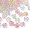 UV Plating Transparent Acrylic Beads MACR-L007-17-1
