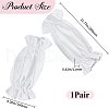 Satin Arm Sleeves for Women AJEW-WH20001-36B-2