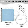 Beebeecraft Ag 9999 Fine Silver Rectangle Flat Wire STER-BBC0005-65B-2