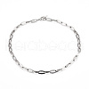 304 Stainless Steel Link Chain Necklaces & Bracelets Sets SJEW-JS01192-7