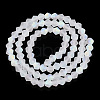 Imitate Austrian Crystal Bicone Frosted Glass Beads Strands EGLA-A039-T2mm-MB13-2
