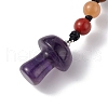 7 Chakra Gemstone Beads Keychain KEYC-F036-01D-2