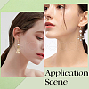 SOFPLATE 304 Stainless Steel Leverback Earring Findings STAS-SP0001-06A-5