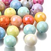 Opaque Acrylic Beads OACR-S071-02A-1