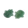 Natural Green Aventurine Hamsa Hand with Eye Figurines DJEW-N003-04H-2