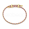 Adjustable Polyester Cord Braided Bracelets BJEW-Z085-01G-11-1