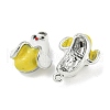 UV Plating Alloy Enamel Pendants FIND-M033-29P-3