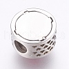 304 Stainless Steel European Beads X-STAS-O097-126B-2