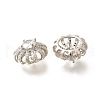 Brass Micro Pave Cubic Zirconia Pendants KK-M312-26P-2