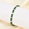 304 Stainless Steel Beaded Bracelets for Women BJEW-M056-08P-04-4